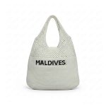 HANDMADE COTTON CLOTH BAG W/ MALDIVES - Image 3