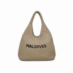 HANDMADE COTTON CLOTH BAG W/ MALDIVES - Image 2