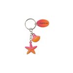 KEYCHAIN SEASHELL+SML SEASHELL