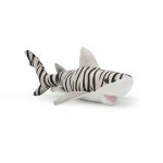 SOFT TOYS SHARK W/BLACK LINE
