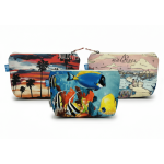 LADIES PURSE CLOTH PRINTED