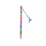 RAINBOW TWIST PEN DICES MALDIVES W/ DOLPHIN