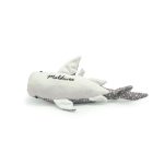 SOFT TOYS WHALE SHARK GRAY 18" - Image 2