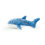 SOFT TOYS BABY BLUE WHALE SHARK W/MALDIVES 8"