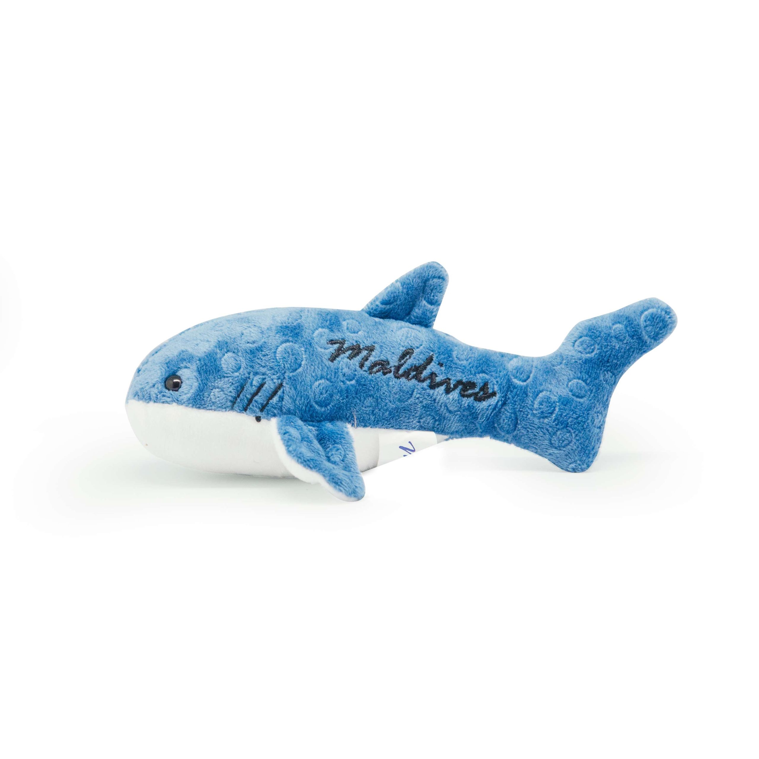 62523 (2) SOFT TOYS BABY BLUE WHALE SHARK W/MALDIVES 8" - Image 1