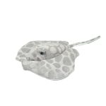 SOFT TOYS STING RAY SPOTTED GREY COLOR 17"