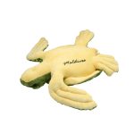 SOFT TOYS GREEN TURTLE W/MALDIVES 16" - Image 3