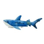 SOFT TOYS BLUE SHARK W/MALDIVES 14"
