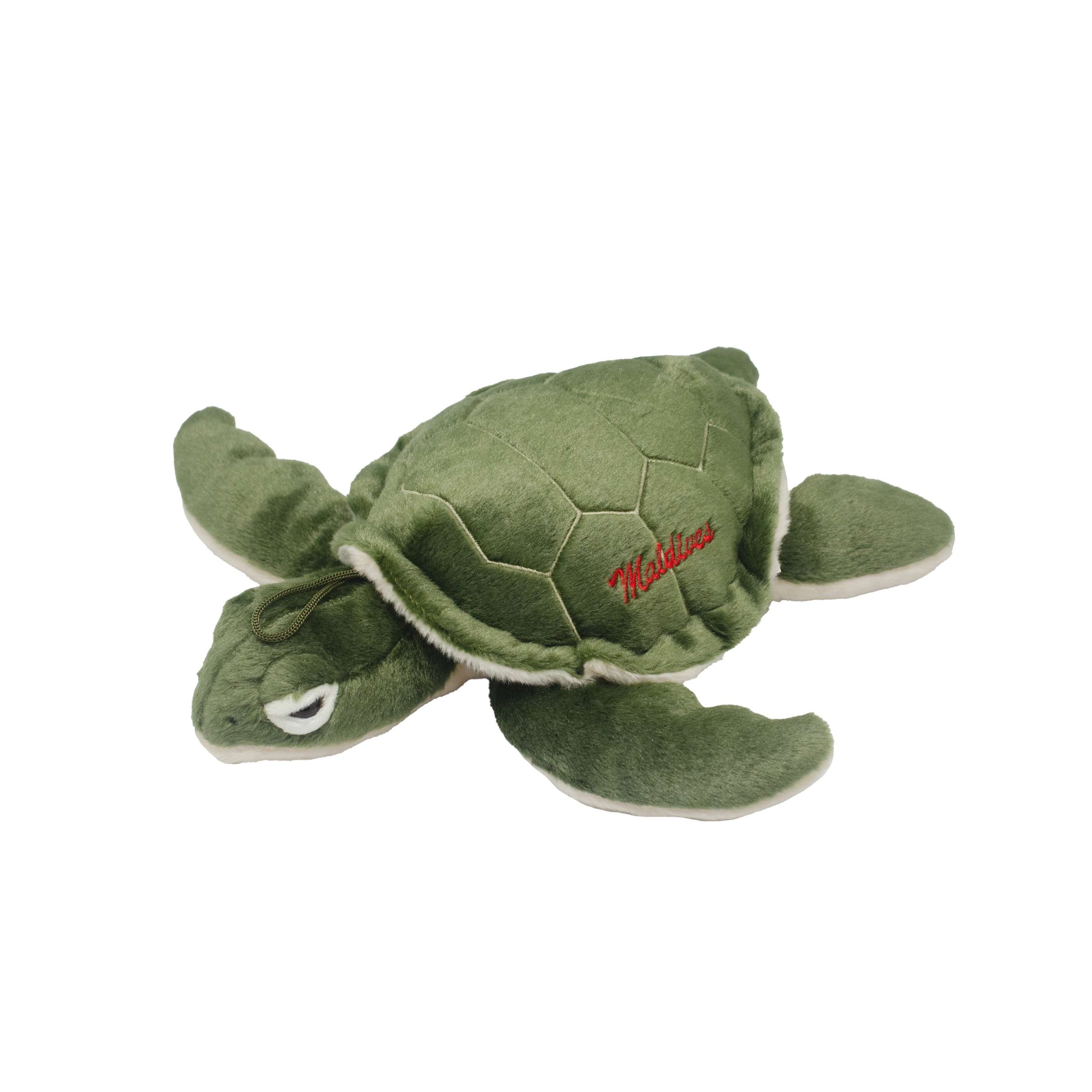 62676 (1) SOFT TOYS DARK GREEN TURTLE 30CM - Image 1