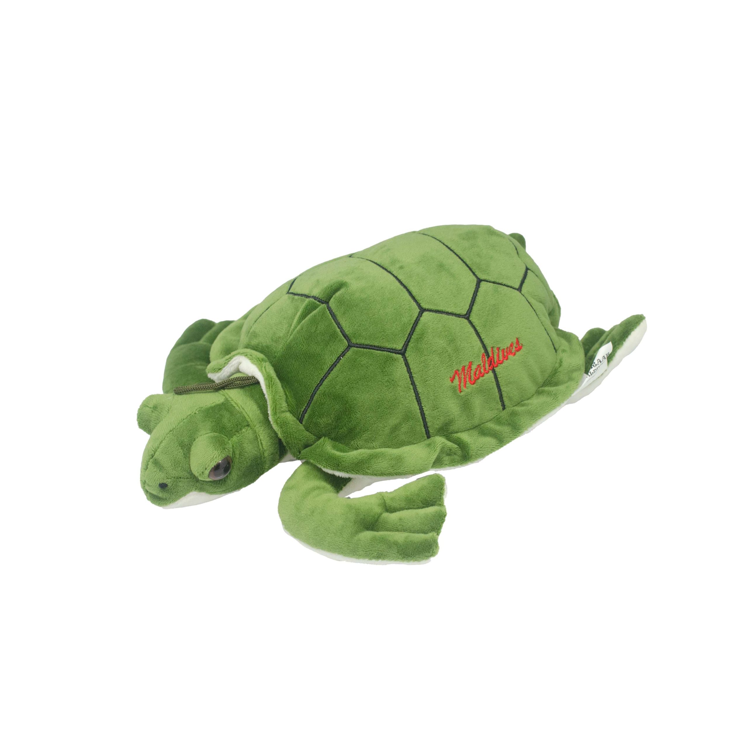 62677 (1) SOFT TOYS GREEN TURTLE BIG EYES 30CM - Image 1