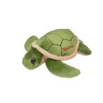 SOFT TOYS GREEN TURTLE W/MALDIVES STONE EYE 25CM