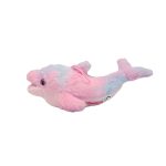 SOFT TOYS DOLPHIN RAINBOW COLOR 25CM