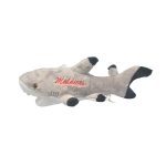 SOFT TOYS- GREY SHARK W/ HANGER ROPE 12"