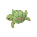 SOFT TOYS- GREEN TURTLE W/ ROPE HANGER