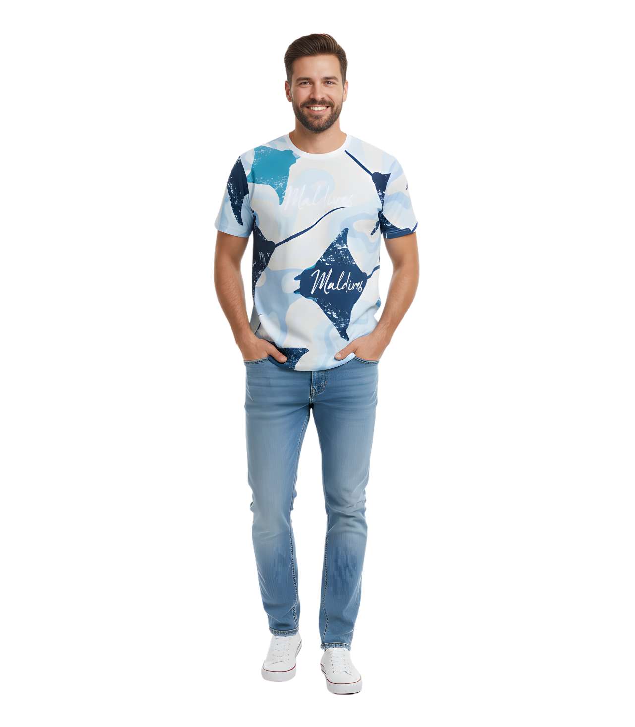 AOP-037 T- SHIRT ADULT PRINTED - SBI - Image 1