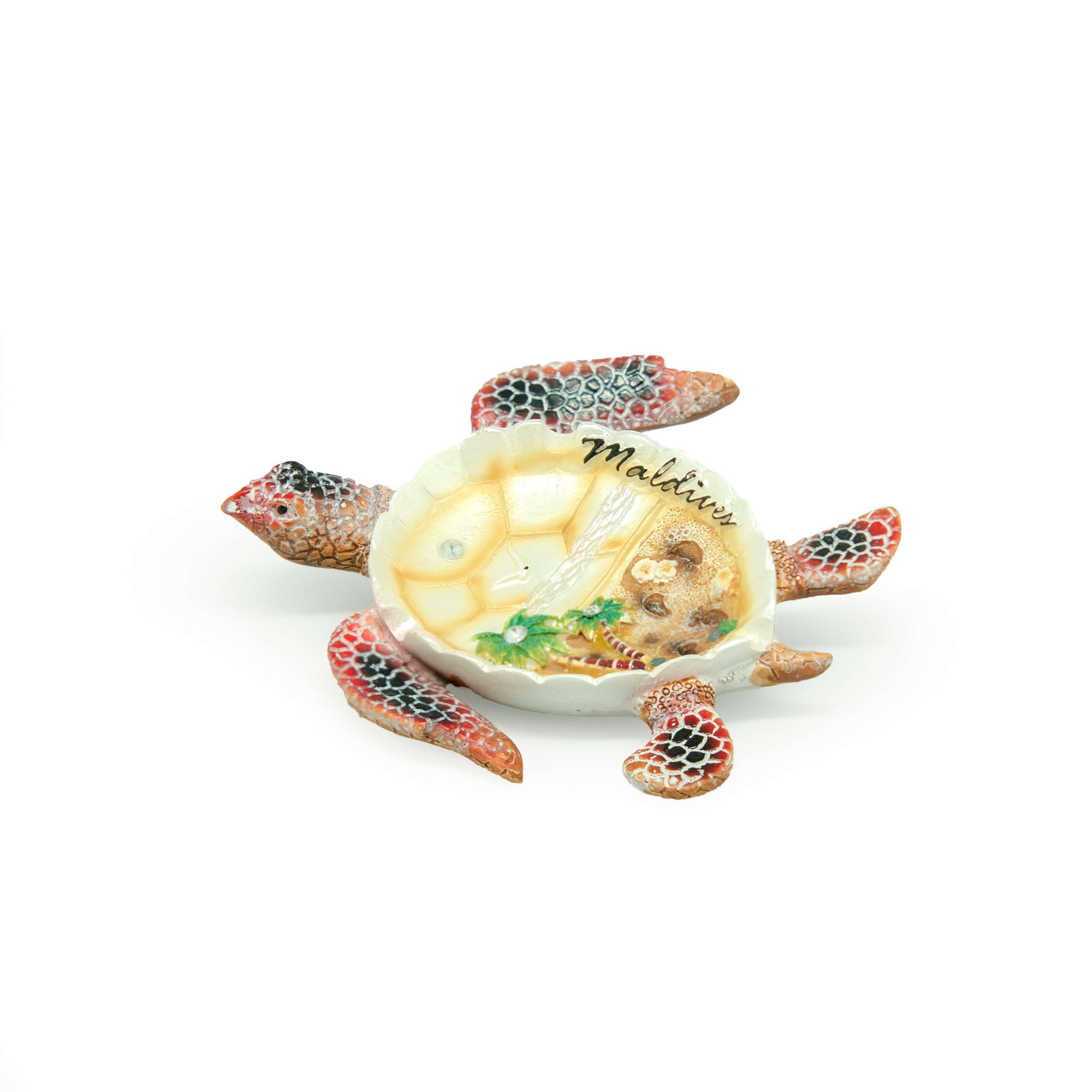 60759 ASHTRAY TURTLE POLY - Image 1