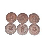 COASTER SET( 1X6 ) FACE POLY - Image 3