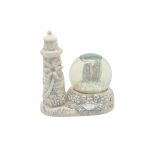 POLY LIGHT HOUSE W/ WATER BALL