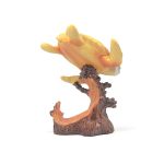 POLY TURTLE ON CORAL LIKE WOOD - Image 2