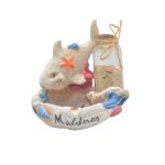 POLY ASHTRAY W/SAND BOTTLE AND