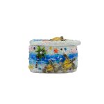 POLY OVAL BOX DOLPHIN AND TREE - Image 3