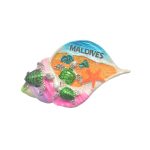 POLY MAGNET SHELL W/TURTLE