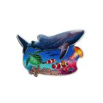 FOIL MAGNET 2 LAYER WHALE SHARK