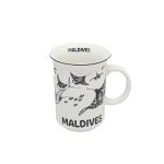 MUG 4" PRINTED MANTA - WHITE