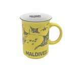MUG 4" PRINTED MANTA - YELLOW