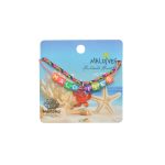 MURAKA BRACELET LEATHER DICES MALDIVES W/ TURTLE