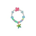 MURAKA BRACELET BEADS & BUTTERFLY DICES MALDIVES W/ STARFISH