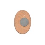 MAGNET OVAL LIKE WOOK W/TURTLE EMBOSSED - Image 2