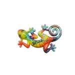 POLYRESIN WATER PRINT LIZARD MAGNET 3"