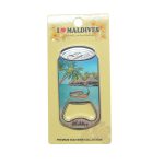 BOTTLE OPENNER MAGNET BEAR CUP - SILVER 3"