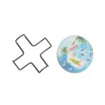 COASTER PRINTED 1X4 W/METAL STAND - Image 3