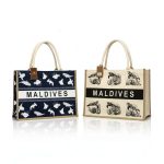 SHIPPING JUTE BAG PRINTED - TURTLE & SEALIFE