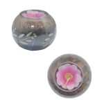 MANGO WOOD CANDLE HOLDER ROUND