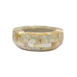 SHELL ASHTRAY ROUND 4"