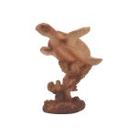 TURTLE ON CORAL LIKE WOOD - Image 3