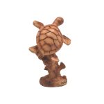 TURTLE ON CORAL LIKE WOOD - Image 2