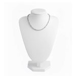 SEMI-PRECIOUS STONE NECKLACE- APATITE-3MM FACETED ROUND BEADS-15INCHES