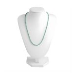 SEMI-PRECIOUS STONE NECKLACE- AMAZONITE-15INCHES
