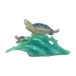 POLY TURTAL ON SEA  WAVE - Image 2