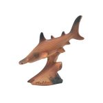 HAMMER HEAD SHARK LIKE WOOD & BLUE