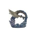 POLY SHARK ON CORAL HANDLE