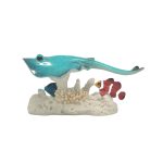 POLY MANTA ON CORAL W/DAN FISH - Image 2