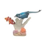 POLY MANTA ON CORAL W/2 NEMO