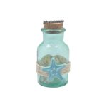 SHELL BOTTLE W/STAR FISH 3.5"