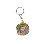 WOODEN KEYRING 3D W/NEMO & TURTLE