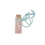 SHELL BOTTLE KEYRING W/ANCHOR 2"